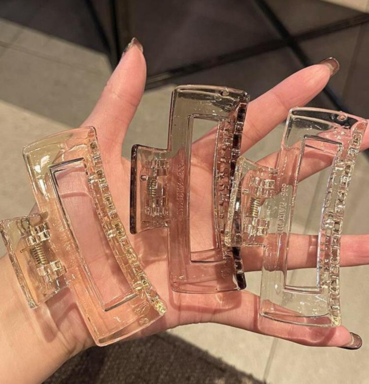 NKD Hair Claw Clips